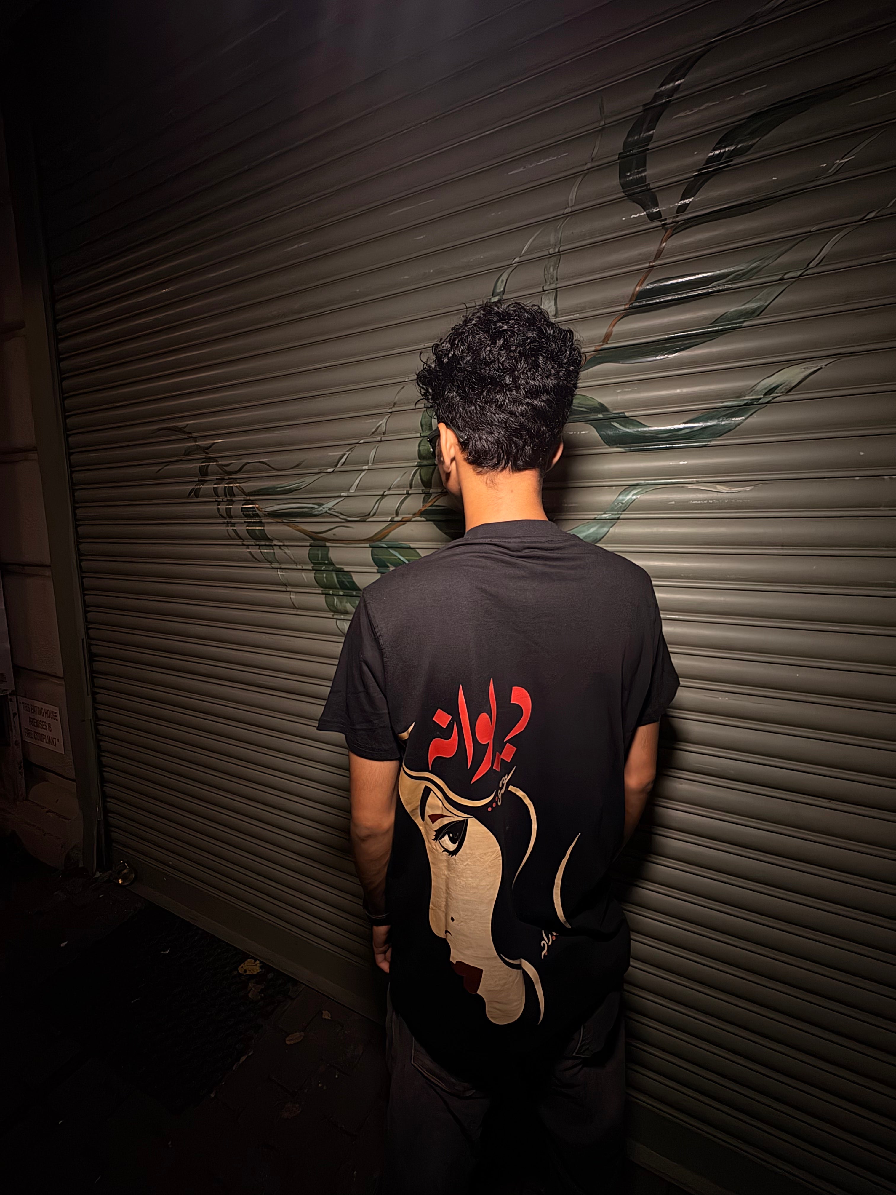 Tarz Midnight Muse Oversized T-Shirt – Black